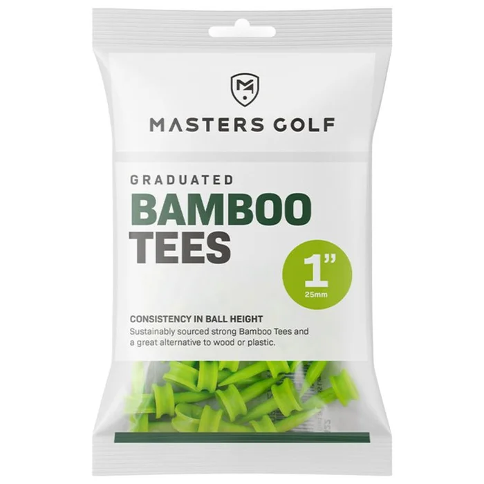 Tees Masters Bamboo Graduated Vert 25mm
