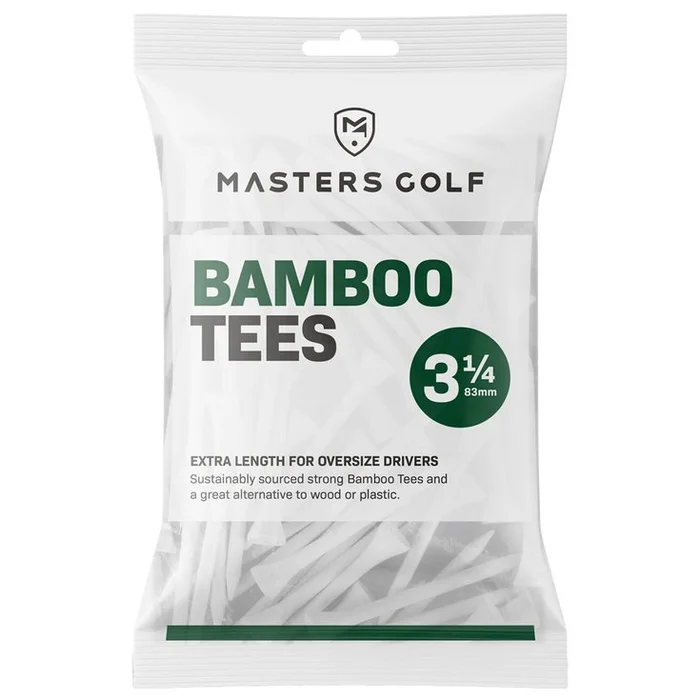 Tees Masters Bamboo Tees White x15 83mm