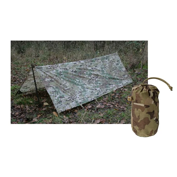 Tente Bâche Viper Tactical V-CAM 255x170cm – Camouflage Réaliste – Résistante et Polyvalente pour Outdoor et Chasse
