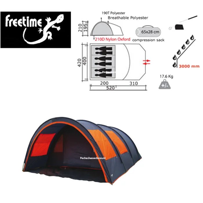 TENTE SPACE 6 LX FREETIME