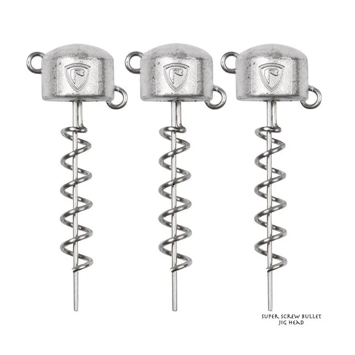 Tete Plombee Fox Rage Super Screw Bullet Jig Head