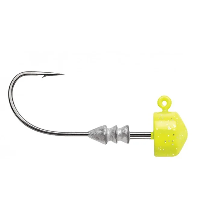 Tete Plombee VMC Ned Rig Jig Chartreuse