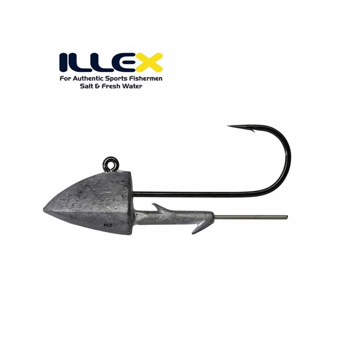 TETES PLOMBEES ILLEX HEAVY STRAIGHT JIG HEAD PAR 2