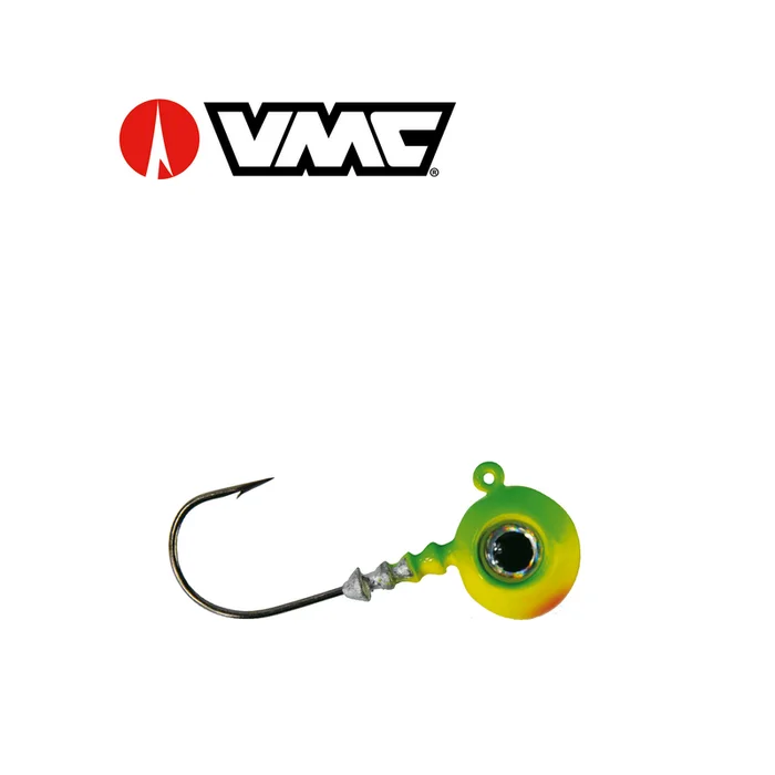 TETES PLOMBEES VMC BIG EYE CHARTREUSE LIME GREEN PAR 4