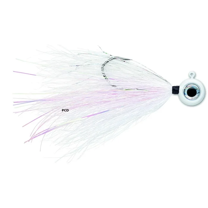 Têtes Plombées Vmc Moontail Jig Blanc Par 2