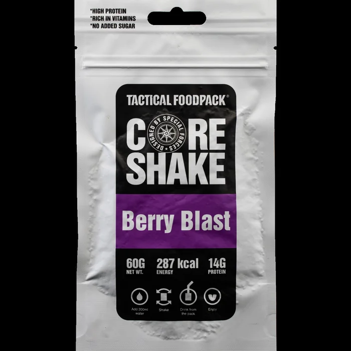 TFD0004 – Tactical Foodpack Core Shake Berry Blast 60 g