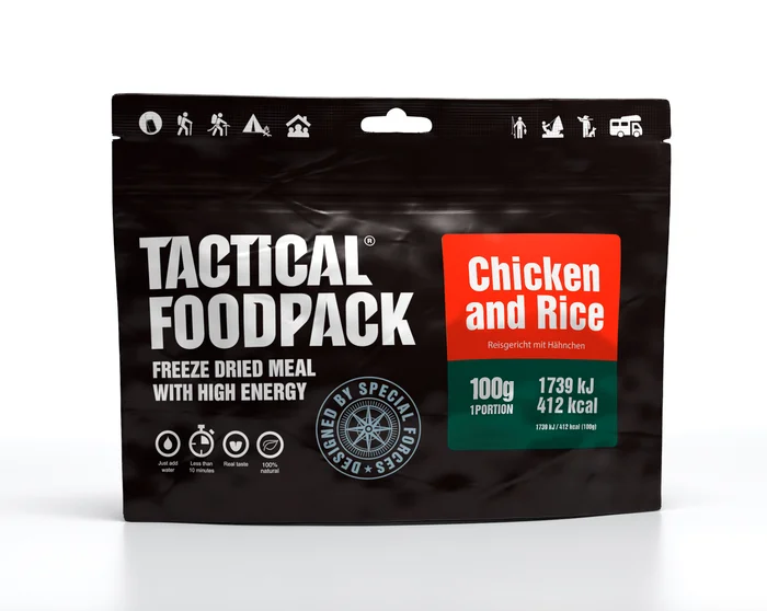 TFP0004 – Tactical Foodpack Riz au poulet