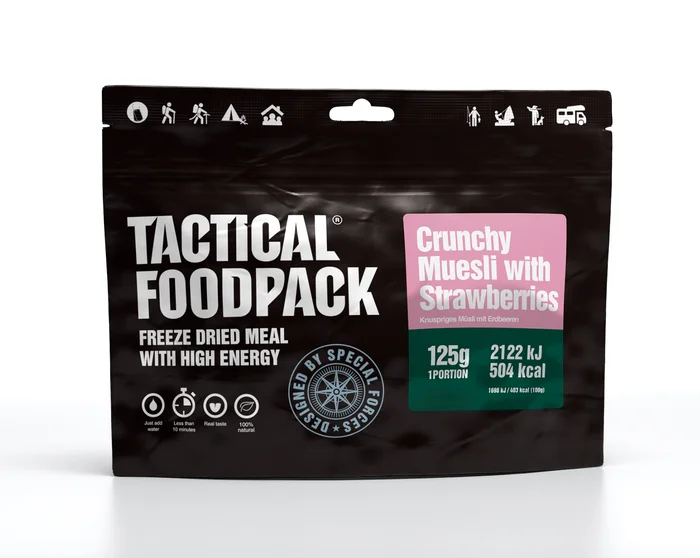 TFP0314 – Tactical Foodpack Muesli croustillant aux fraises