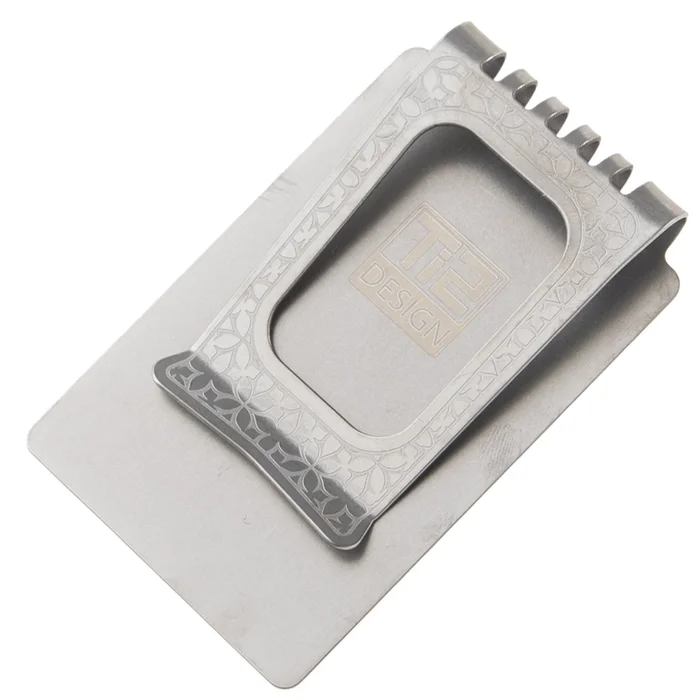 TI2WA2 – Ti2 Design Minimalist Wallet Damask Etech