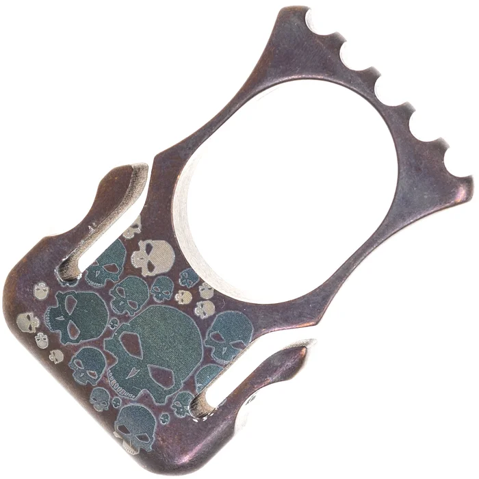 TIKNU9SK – Impact Tool Titane Anodisé Skull