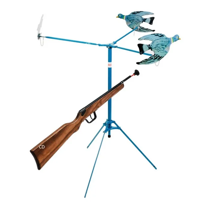 Tir Aux Pigeons 3 Pièces A Spirales + Fusil 1 Coup Januel