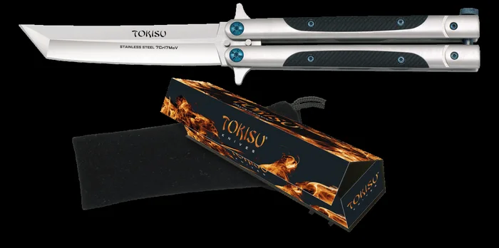 TK02198 TOKISU COUTEAU PAPILLON