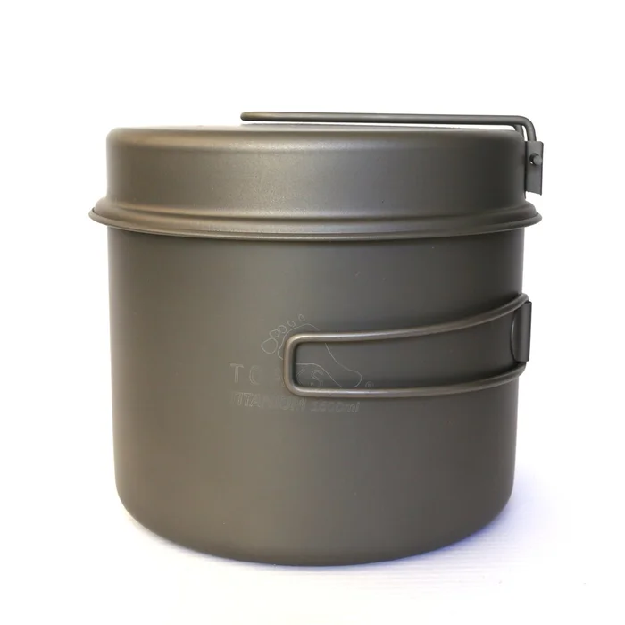 TOCKW-1600 – Toaks Gamelle titane 1600 ml avec couvercle poele