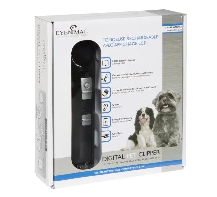 Tondeuse électrique sans fil pour chiens EYENIMAL – Image 3