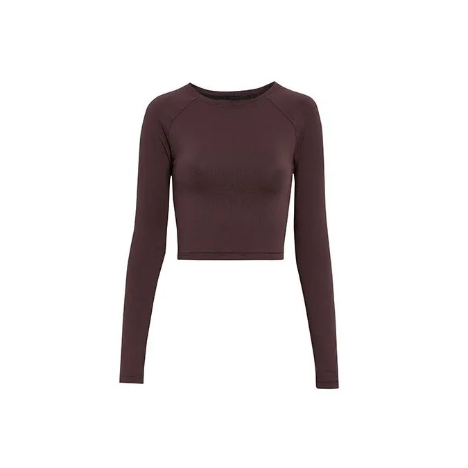 Top On-Running Movement Long-T Crop