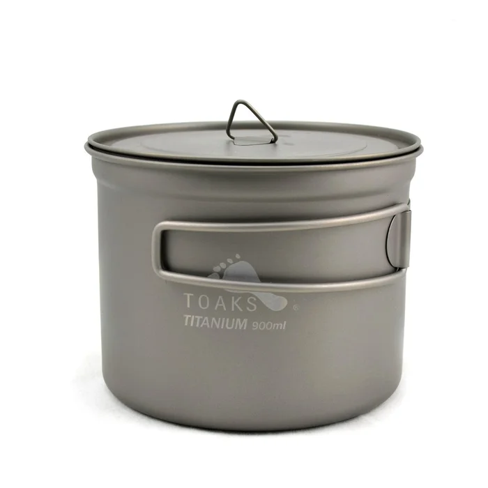 TOPOT-900-D115 – Toaks Gamelle titane 900 ml avec couvercle diamètre 115 mm
