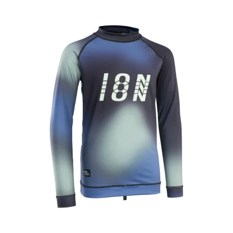 Tops Lycra EnfantIon Capture Rashguard L/S Boys – Blue Gradient 2023