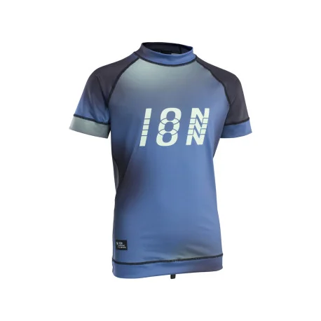 Tops Lycra EnfantIon Capture Rashguard S/S Boys – Blue Gradient 2023