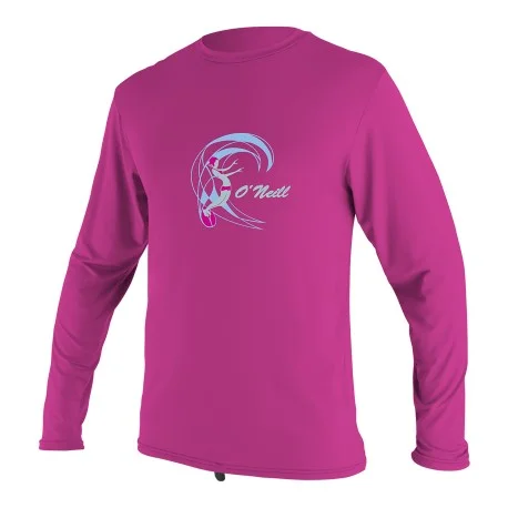 Tops Lycra EnfantO’Neill Toddler O’Zone L/S Sun Shirt Rouge Baie 2025