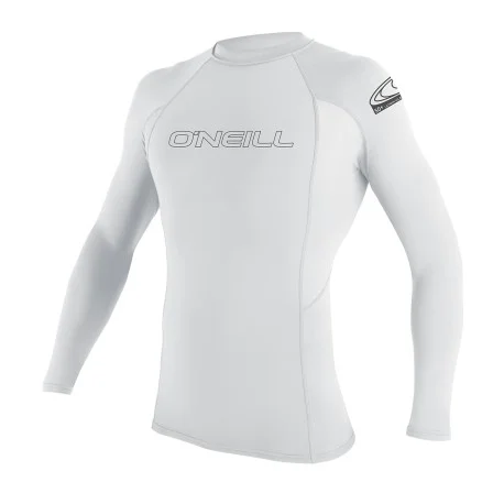 Tops Lycra EnfantO’Neill YOUTH BASIC SKINS L/S RASH GUARD Blanc 2025