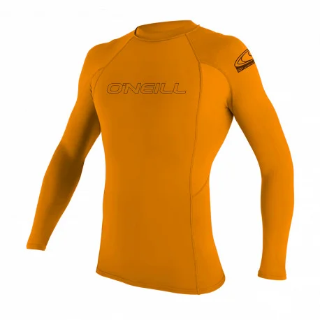 Tops Lycra EnfantO’Neill YOUTH BASIC SKINS L/S RASH GUARD ORANGE 2025