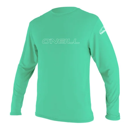 Tops Lycra EnfantO’Neill Youth Basic Skins L/S Sun Shirt vert 2025