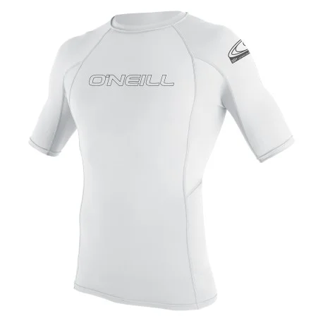 Tops Lycra EnfantO&rsquo;Neill YOUTH BASIC SKINS S/S RASH GUARD Blanc 2025