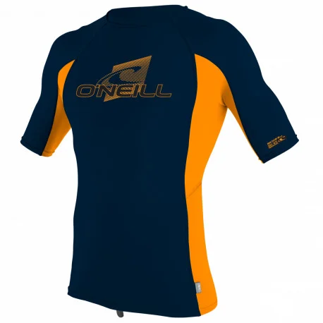 Tops Lycra EnfantO&rsquo;Neill YOUTH PREMIUM SKINS S/S RASH GUARD orange 2024