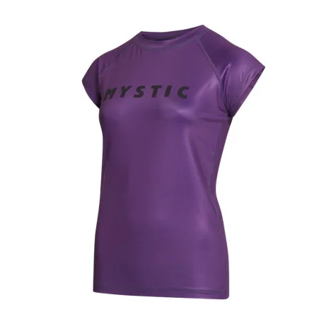 Tops Lycra FemmeMystic Star S/S Rashvest Women Purple 2024