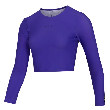 Tops Lycra FemmeMystic Sunn L/S Crop Rashvest Women purple 2024
