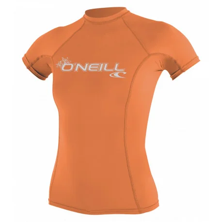 Tops Lycra FemmeO’Neill WMS BASIC SKINS S/S RASH GUARD ORANGE 2025