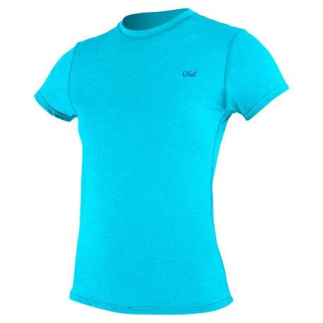 Tops Lycra FemmeO’Neill Wms Blueprint S/S Sun Shirt Turquoise 2025
