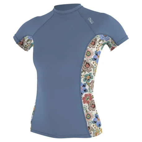 Tops Lycra FemmeO’Neill Wms Side Print S/S Rash Guard Talitha 2025