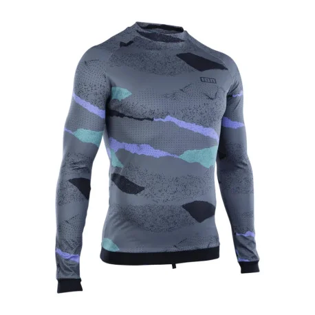 Tops Lycra HommeIon Rashguard Maze L/S – dark collage 2024