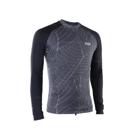 Tops Lycra HommeIon Rashguard Maze L/S – Grey 2025