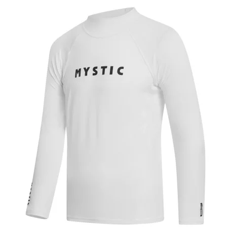 Tops Lycra HommeMystic Star L/S Rashvest – White 2024