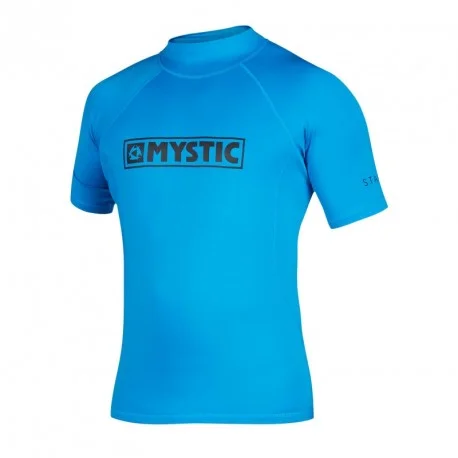 Tops Lycra HommeMystic Star S/S Rashvest Bleu