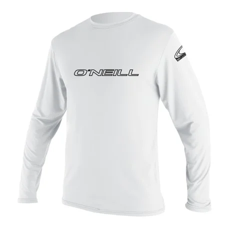 Tops Lycra HommeO’Neill Basic Skins Sun Shirt Blanc 2025