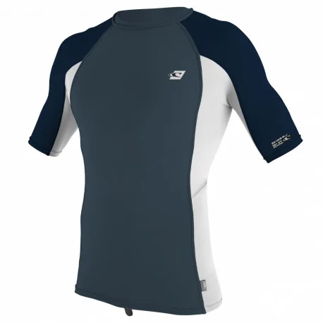 Tops Lycra HommeO&rsquo;Neill PREMIUM SKINS RASHGUARD Bleu/White 2025