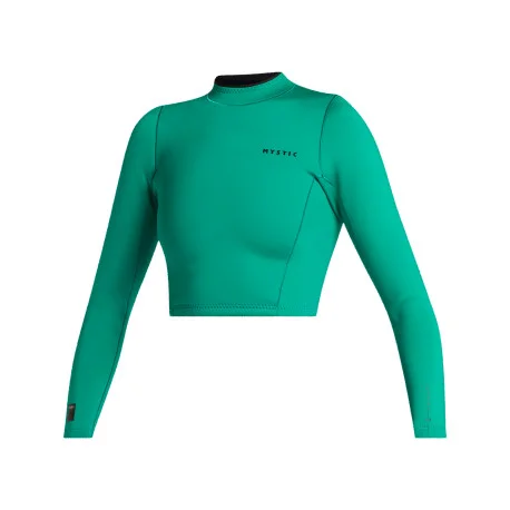 Tops Neoprene FemmeMystic Lunar L/S Crop Top Neoprene 2mm Women green 2024