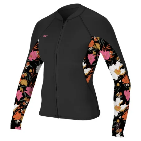 Tops Neoprene FemmeO&rsquo;Neill WMS BAHIA 1/1.5 JACKET Black 2025