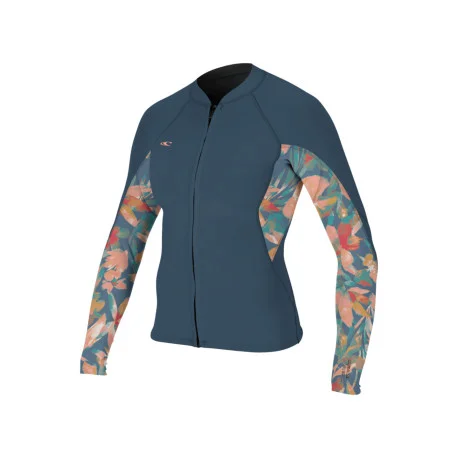 Tops Neoprene FemmeO&rsquo;Neill WMS BAHIA 1/1.5 JACKET COPENBLU/PTDTRPCS/COPENBLU 2025