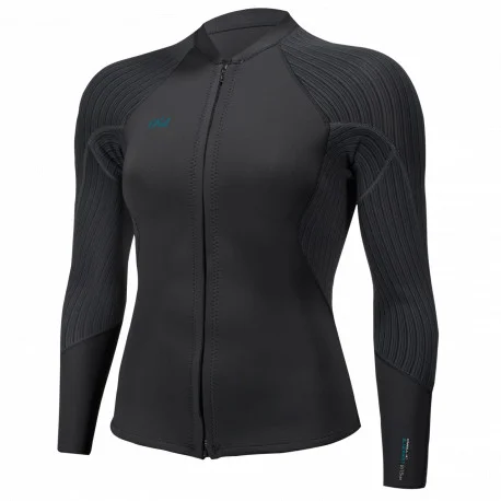 Tops Neoprene FemmeO&rsquo;Neill Wms Blueprint 2/1.5 Front Zip Jacket