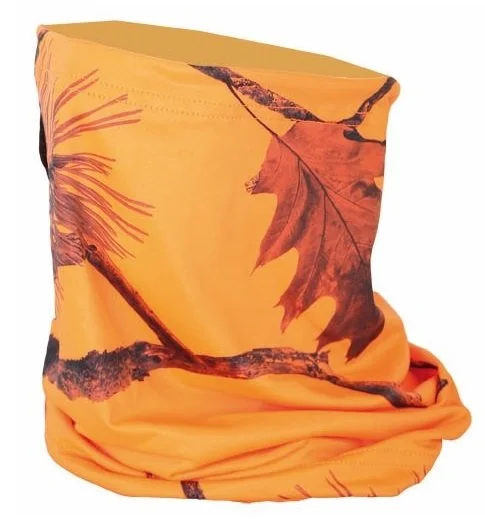 Tour de cou camouflage orange TREELAND