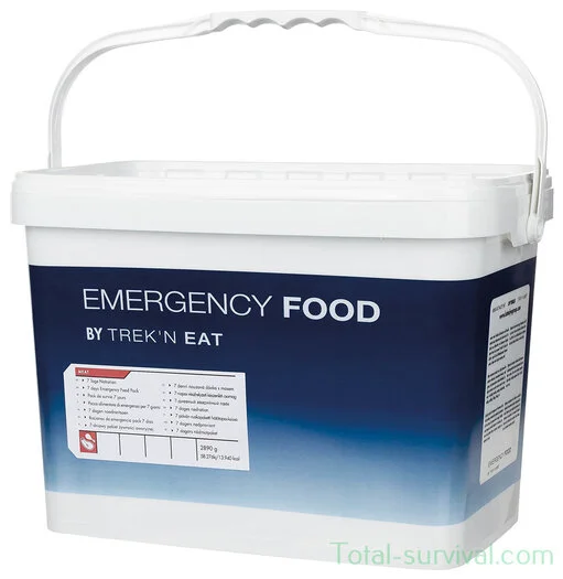 Trek &lsquo;n Eat, Forfait alimentaire d&rsquo;urgence 7 jours « Viande »
