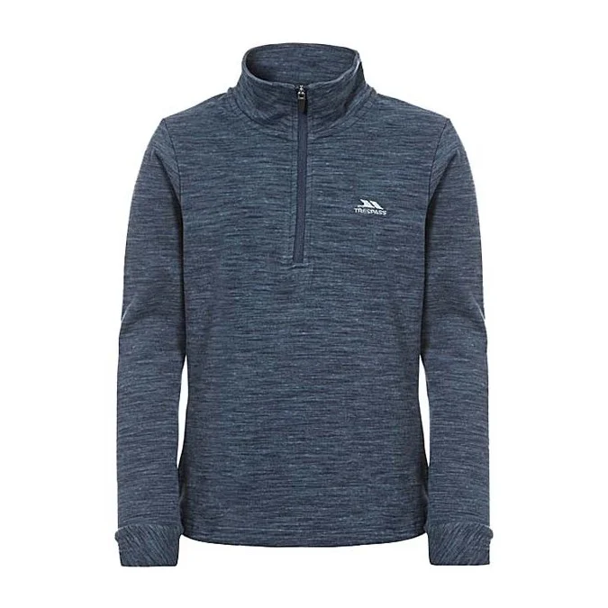 TRESPASS ABRA HALF ZIP QUICK DRY ACTIVE JUNIOR TOP