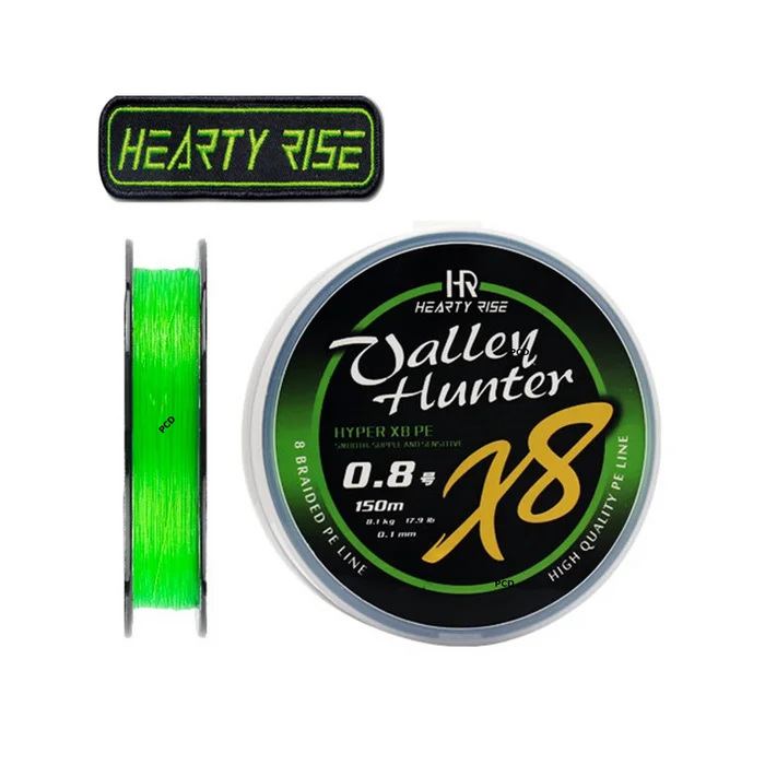 TRESSE HEARTY RISE VALLEY-HUNTER X8 150M FROG