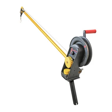 Troll-Master Seahorse Downrigger avec bras allongé et support de cardan