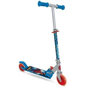 Trottinette 2 roues aluminium pliable enfant Spiderman