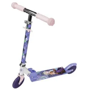 Trottinette pliable et reglable avec frein roue arrière acier enfant Frozen